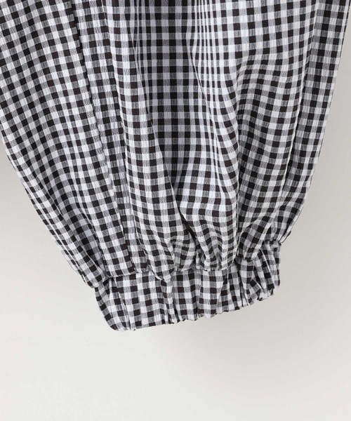 LOWRYS FARM（ローリーズファーム）の「ギンガムバルーンパンツ　640738（その他パンツ・キッズ・ブルー/ブラック/レッド・150cm/140cm/130cm/120cm/110cm）」の10枚目の写真