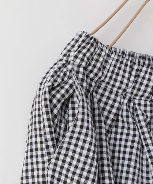 LOWRYS FARM（ローリーズファーム）の「ギンガムバルーンパンツ　640738（その他パンツ・キッズ・ブルー/ブラック/レッド・150cm/140cm/130cm/120cm/110cm）」の11枚目の写真
