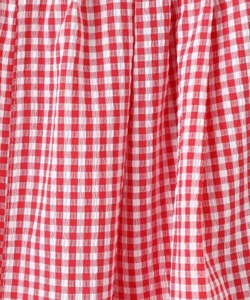 LOWRYS FARM（ローリーズファーム）の「ギンガムバルーンパンツ　640738（その他パンツ・キッズ・ブルー/ブラック/レッド・150cm/140cm/130cm/120cm/110cm）」の16枚目の写真