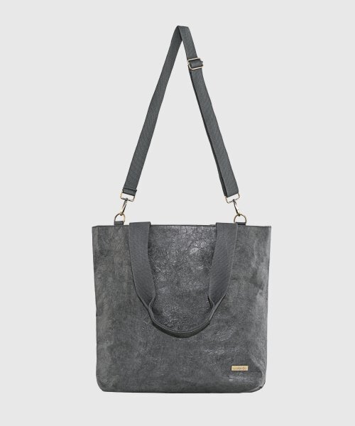 WALLAROO(ワラル)の「ワラル 3wayバッグ ラファオーバーサイズ_グレー(エコバッグ/サブバッグ・レディース・グレー・FREE)」の1枚目の写真