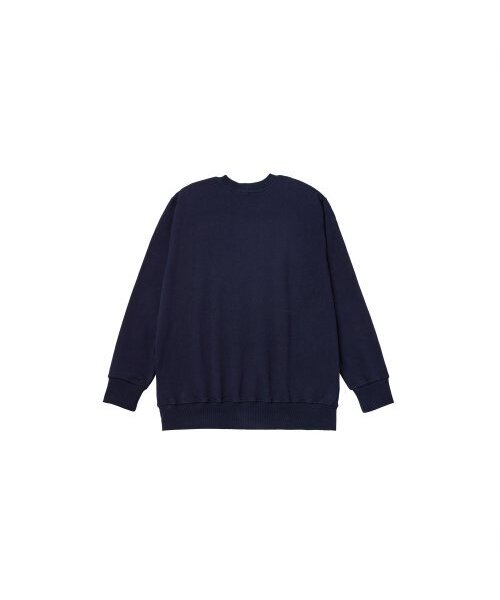 GRAIN DE BEAUTE（グランデボーテ）の「NEW SIGNATURE SWEAT [NAVY]（スウェット・レディース・ネイビー・L/M/S）」の3枚目の写真