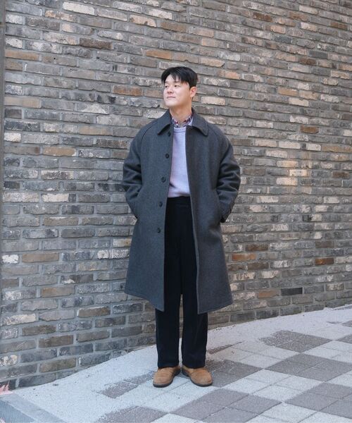 BELLIEF(ベリーフ)の「Corduroy adjust Double-Pleated relaxed Trouser (Navy)(その他パンツ・メンズ・その他・M/XL)」の3枚目の写真