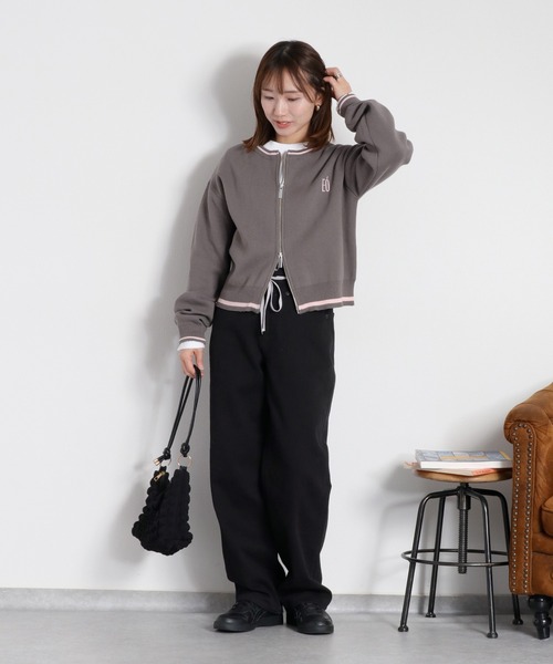 cepo（セポ）の「ツイルＷループストレートデニムパンツ（デニムパンツ・レディース・オフホワイト/ブラック/ベージュ・S/M/L）」の10枚目の写真