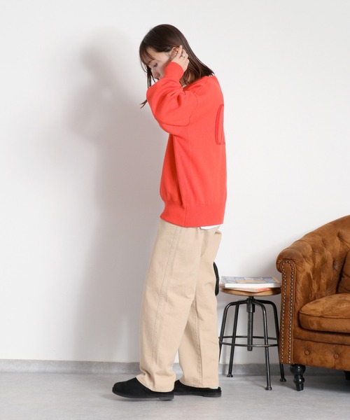 cepo（セポ）の「ツイルＷループストレートデニムパンツ（デニムパンツ・レディース・オフホワイト/ブラック/ベージュ・S/M/L）」の19枚目の写真