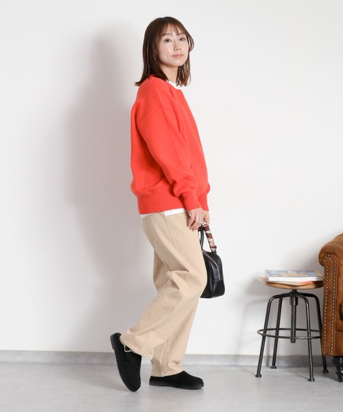 cepo（セポ）の「ツイルＷループストレートデニムパンツ（デニムパンツ・レディース・オフホワイト/ブラック/ベージュ・S/M/L）」の21枚目の写真