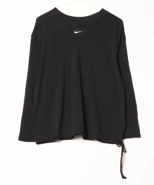 NIKE（ナイキ）の「ナイキ NIKE ナイキ  ワン リラックスド DF L/S トップ（Tシャツ/カットソー・レディース・ブラック・S/M/L/XL）」の7枚目の写真