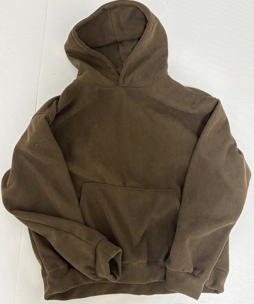 YACA(ヤーカ)の「Corduroy Pullover/コーデュロイプルオーバー【unisex item】(スウェット・レディース・ブラック/ブラウン・FREE)」の18枚目の写真