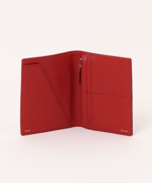 FOSSIL（フォッシル）の「フォッシル パスポート入れ レディース レザー レッド  SLG1499611（パスポートケース・レディース・レッド・FREE）」の7枚目の写真
