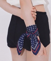 MACKINTOSH PHILOSOPHY（マッキントッシュ フィロソフィー）の「日本製 スカーフ シルク100％ ドットプリント 68*68（バンダナ/スカーフ）」