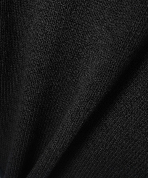 BEDWIN（ベドウィン）の「BEDWIN L/S C-NECK JACQUARD SWEATER DOYLE 23AB3184（ニット/セーター・メンズ・ブラック・3）」の9枚目の写真