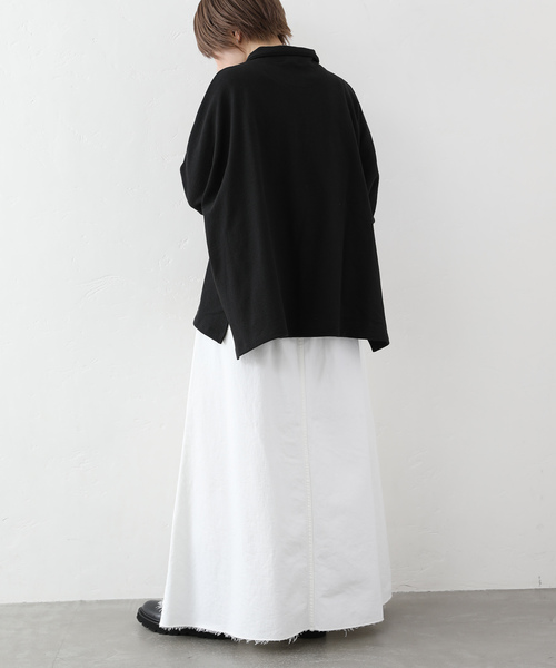 JOURNAL STANDARD LUXE（ジャーナルスタンダード　ラックス）の「カノコプルオーバー（その他トップス・レディース・ブラック/アイボリー・FREE）」の7枚目の写真