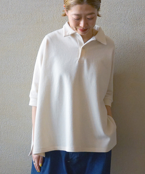 JOURNAL STANDARD LUXE（ジャーナルスタンダード　ラックス）の「カノコプルオーバー（その他トップス・レディース・ブラック/アイボリー・FREE）」の10枚目の写真