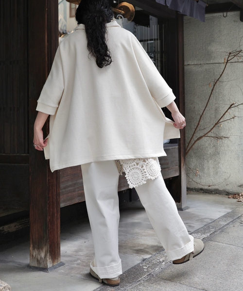 JOURNAL STANDARD LUXE（ジャーナルスタンダード　ラックス）の「カノコプルオーバー（その他トップス・レディース・ブラック/アイボリー・FREE）」の13枚目の写真