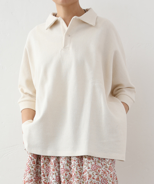 JOURNAL STANDARD LUXE（ジャーナルスタンダード　ラックス）の「カノコプルオーバー（その他トップス・レディース・ブラック/アイボリー・FREE）」の15枚目の写真