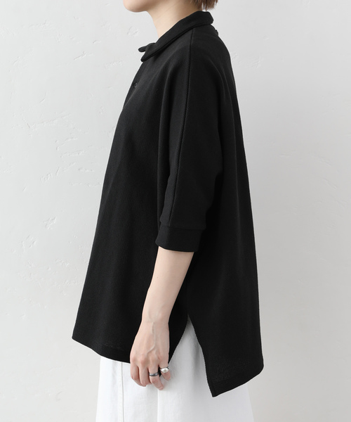 JOURNAL STANDARD LUXE（ジャーナルスタンダード　ラックス）の「カノコプルオーバー（その他トップス・レディース・ブラック/アイボリー・FREE）」の18枚目の写真