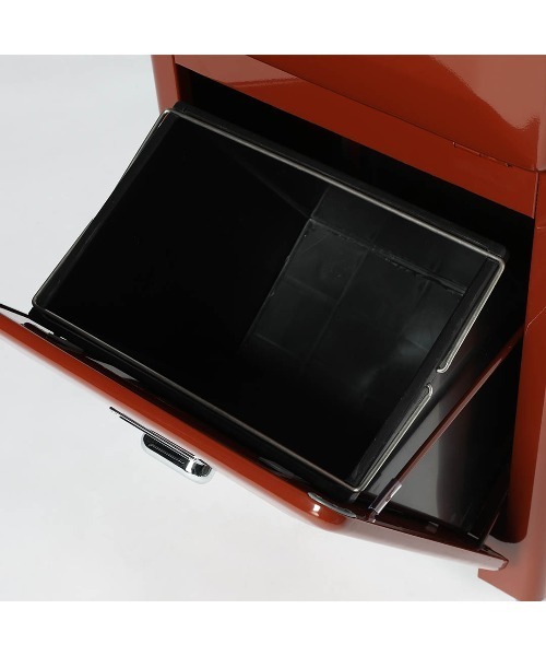 DULTON(ダルトン)の「TRASH CAN DOUBLE DECKER BRICK BROWN/ゴミ箱 2段(ダストボックス・メンズ・ブラウン・FREE)」の10枚目の写真