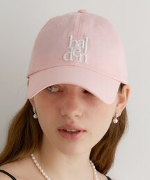 HALDEN（ハルデン）の「signature logo ball cap (C002_light pink)（キャップ）」