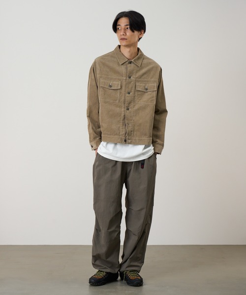 Gramicci(グラミチ)の「CORDUROY TRUCKER JACKET / コーデュロイトラッカージャケット Gramicci グラミチ(その他アウター・メンズ・オリーブ/ベージュ/ネイビー・S/M/L/XL/XXL)」の7枚目の写真