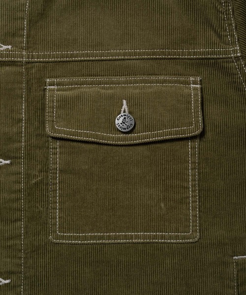Gramicci(グラミチ)の「CORDUROY TRUCKER JACKET / コーデュロイトラッカージャケット Gramicci グラミチ(その他アウター・メンズ・オリーブ/ベージュ/ネイビー・S/M/L/XL/XXL)」の14枚目の写真