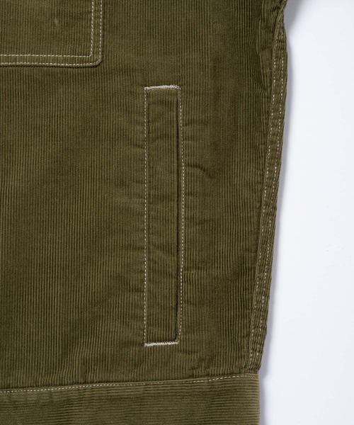 Gramicci(グラミチ)の「CORDUROY TRUCKER JACKET / コーデュロイトラッカージャケット Gramicci グラミチ(その他アウター・メンズ・オリーブ/ベージュ/ネイビー・S/M/L/XL/XXL)」の15枚目の写真