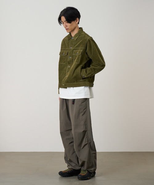 Gramicci(グラミチ)の「CORDUROY TRUCKER JACKET / コーデュロイトラッカージャケット Gramicci グラミチ(その他アウター・メンズ・オリーブ/ベージュ/ネイビー・S/M/L/XL/XXL)」の5枚目の写真
