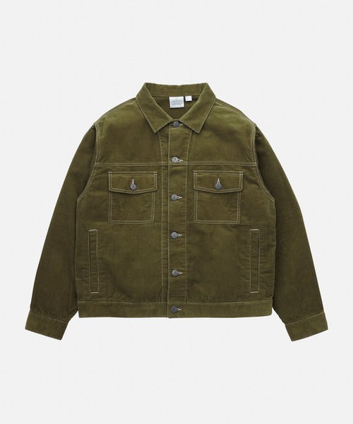 Gramicci(グラミチ)の「CORDUROY TRUCKER JACKET / コーデュロイトラッカージャケット Gramicci グラミチ(その他アウター・メンズ・オリーブ/ベージュ/ネイビー・S/M/L/XL/XXL)」の9枚目の写真
