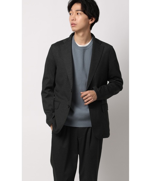 AOYAMA(アオヤマ)の「ゼロプレッシャースーツ【ジャケット】【セットアップ着用可】(スーツジャケット・メンズ・グレー/チャコールグレー・L/M/S/3L/LL)」の2枚目の写真