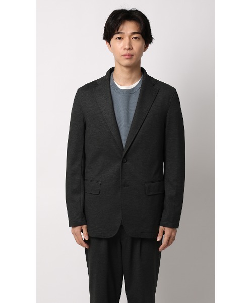 AOYAMA(アオヤマ)の「ゼロプレッシャースーツ【ジャケット】【セットアップ着用可】(スーツジャケット・メンズ・グレー/チャコールグレー・L/M/S/3L/LL)」の3枚目の写真