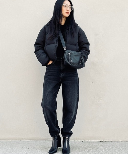 ONE DAY KMC （ワンデイケーエムシー）の「HERB/Four Pockets Shoulder Bag/4ポケットショルダーバッグ（ショルダーバッグ・レディース・ダークグレー/ライトグレー/ブラック・FREE）」の2枚目の写真