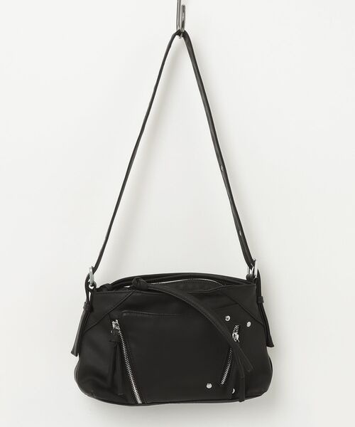 ONE DAY KMC （ワンデイケーエムシー）の「HERB/Four Pockets Shoulder Bag/4ポケットショルダーバッグ（ショルダーバッグ・レディース・ダークグレー/ライトグレー/ブラック・FREE）」の8枚目の写真