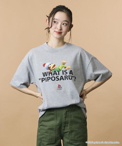 セール】限定展開 ビッグシルエット クルーネック プリントTシャツ
