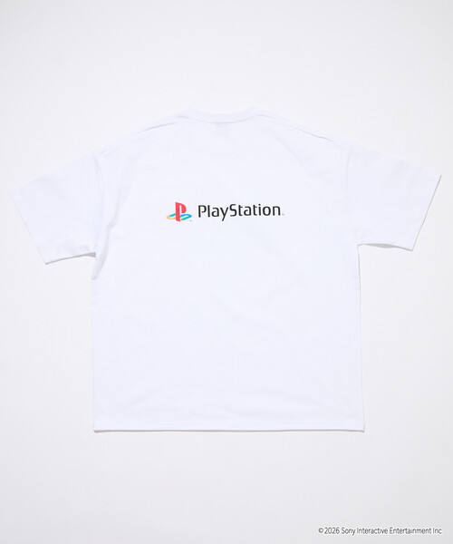 FREAK'S STORE(フリークスストア)の「限定展開 ビッグシルエット クルーネック プリントTシャツ/PlayStation サルゲッチュ/WHAT IS A PIPOSARU(Tシャツ/カットソー・メンズ・杢グレー/ホワイト/スミクロ・SMALL/MEDIUM/LARGE)」の19枚目の写真