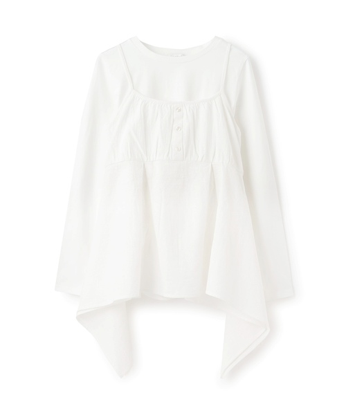 LOVETOXIC（ラブトキシック）の「イレヘムチュニックセット（アンサンブル・キッズ・カラフル/オフホワイト/ブラック・L:160cm/M:150cm/S:140cm）」の10枚目の写真