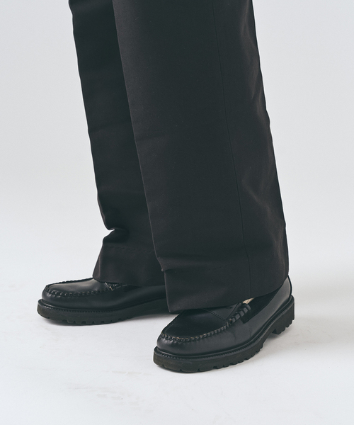 417 EDIFICE（フォーワンセブンエディフィス）の「TC ツイルサイド アジャストパンツ（スラックス・メンズ・ブラック/ベージュ/ホワイト・LARGE/MEDIUM/SMALL）」の10枚目の写真