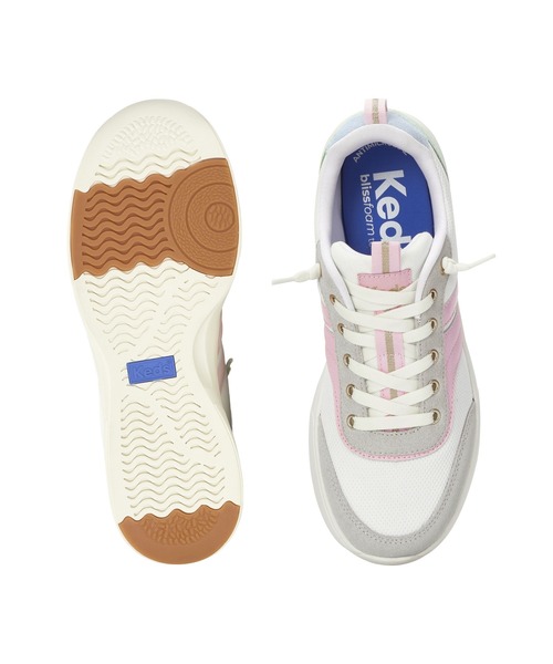 Keds(ケッズ)の「Keds ケッズ ブリスウォーク ウーバル メッシュ/スエード/レザー オフホワイト(スニーカー・レディース・オフホワイト・23.0cm/23.5cm/24.5cm/25.0cm/22.5cm/24.0cm)」の5枚目の写真