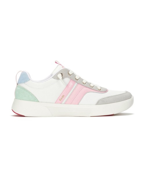 Keds(ケッズ)の「Keds ケッズ ブリスウォーク ウーバル メッシュ/スエード/レザー オフホワイト(スニーカー・レディース・オフホワイト・23.0cm/23.5cm/24.5cm/25.0cm/22.5cm/24.0cm)」の2枚目の写真
