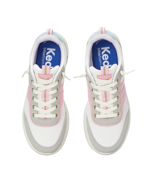 Keds(ケッズ)の「Keds ケッズ ブリスウォーク ウーバル メッシュ/スエード/レザー オフホワイト(スニーカー・レディース・オフホワイト・23.0cm/23.5cm/24.5cm/25.0cm/22.5cm/24.0cm)」の3枚目の写真