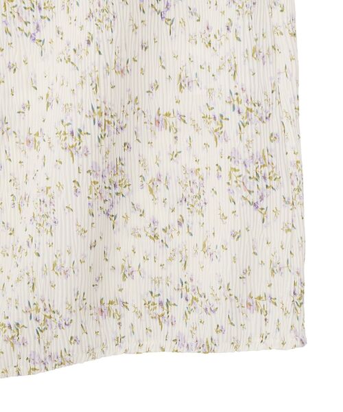 earth music&ecology（アースミュージックアンドエコロジー）の「フラワーバッククロスキャミワンピース（ワンピース・レディース・アイボリー/ブラック・FREE）」の22枚目の写真