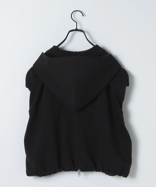 JEANASIS(ジーナシス)の「ダンボールフードベスト/647677(ベスト・レディース・グレー/ブラック・FREE)」の11枚目の写真