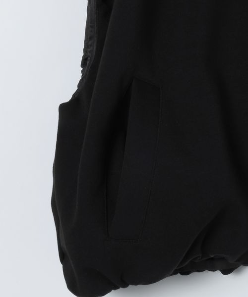 JEANASIS(ジーナシス)の「ダンボールフードベスト/647677(ベスト・レディース・グレー/ブラック・FREE)」の8枚目の写真