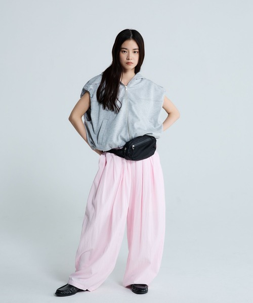 JEANASIS(ジーナシス)の「ダンボールフードベスト/647677(ベスト・レディース・グレー/ブラック・FREE)」の15枚目の写真