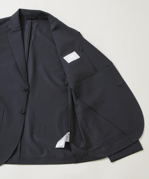 NEW BALANCE(ニューバランス)の「new balance/NB Grey シングルジャケットウォーターデファイ(テーラードジャケット・メンズ・ネイビー/ブラック・L/S/M)」の9枚目の写真