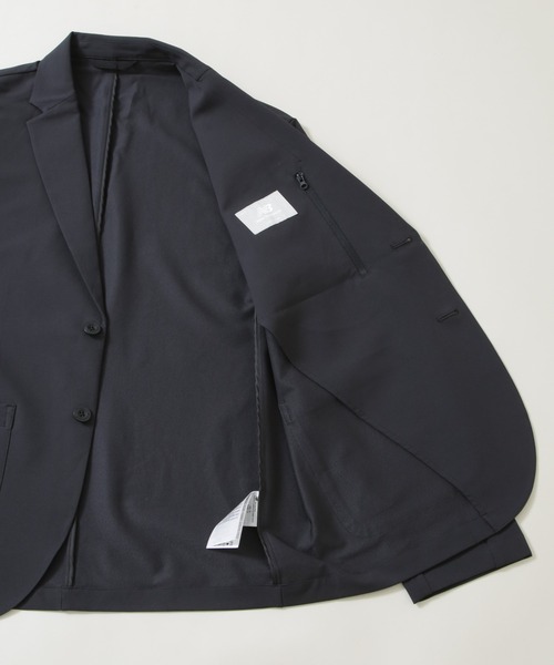 NEW BALANCE(ニューバランス)の「new balance/NB Grey シングルジャケットウォーターデファイ(テーラードジャケット・メンズ・ネイビー/ブラック・L/S/M)」の14枚目の写真