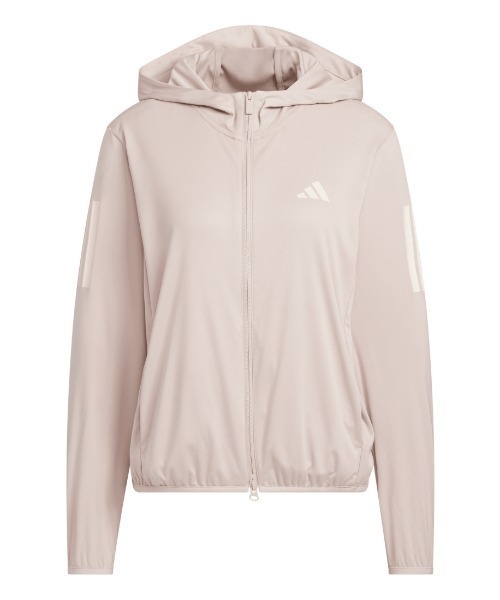 adidas(アディダス)の「アディダス adidas マストハブ UV ニット フルジップ パーカー(パーカー・レディース・スモークピンク/ブラック・S/M/L/XL)」の11枚目の写真