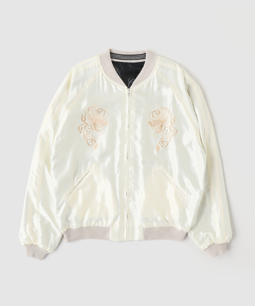GOLD(ゴールド)の「GOLD / ゴールド SOUVENIR JACKET "DORAGON"(その他アウター・メンズ・ホワイト系その他・LARGE/MEDIUM)」の1枚目の写真
