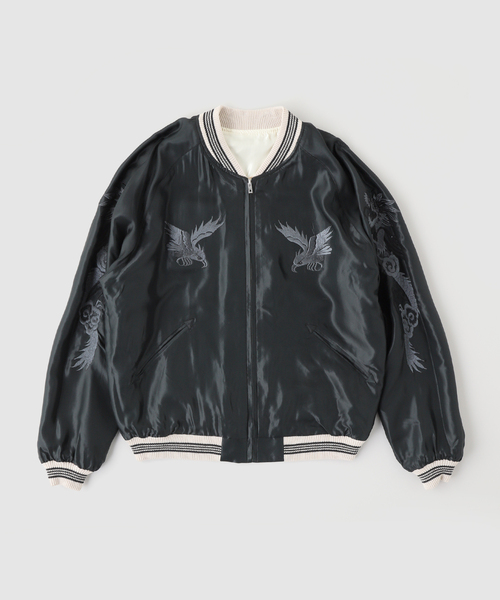 GOLD(ゴールド)の「GOLD / ゴールド SOUVENIR JACKET "DORAGON"(その他アウター・メンズ・ホワイト系その他・LARGE/MEDIUM)」の3枚目の写真