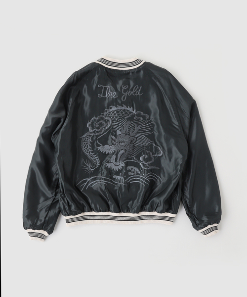 GOLD(ゴールド)の「GOLD / ゴールド SOUVENIR JACKET "DORAGON"(その他アウター・メンズ・ホワイト系その他・LARGE/MEDIUM)」の4枚目の写真