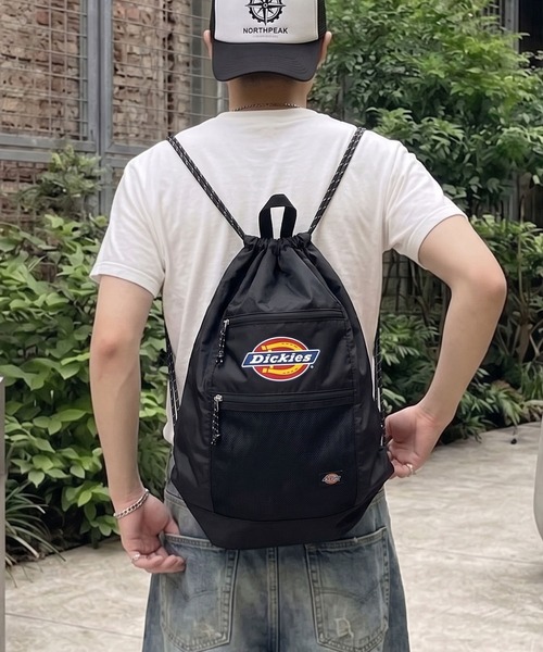 Dickies/ディッキーズ】メッシュドローストリングナップサック/軽量