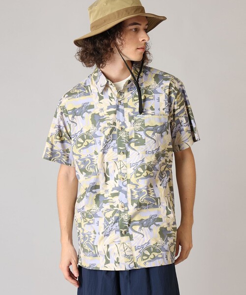 Columbia(コロンビア)の「Columbia/ トローラーズ ベスト II ショートスリーブシャツ /コロンビア(シャツ/ブラウス・メンズ・パープル系その他/パープル/オレンジ系その他/ブルー系その他/ブラック/グリーン・M/L/XL/S)」の3枚目の写真
