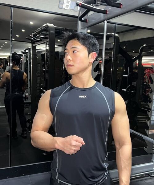 HDEX(エイチデックス)の「プロマッスルフィットコンプレッションタンク(ブラック)(Tシャツ/カットソー・レディース・ブラック・MEDIUM/LARGE/X-LARGE/2XL)」の4枚目の写真